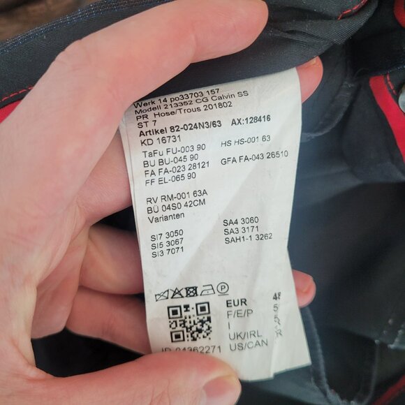 navy blue suit with italian wool - Picture 12 of 14